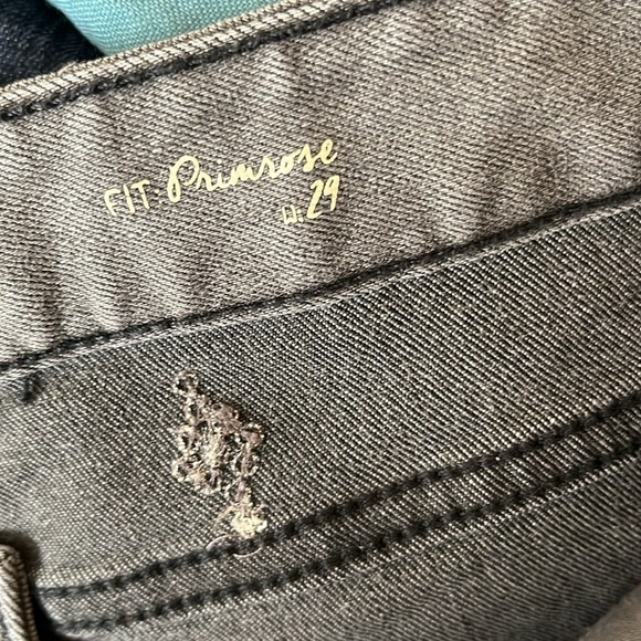 Sundance Primrose Party Gray Embellished Jeans Slim Fit Sequins Sz 29 - Picture 14 of 14